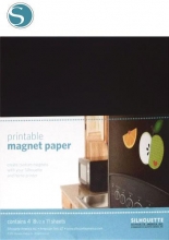Silhouette Magnet Papper - 4 ark