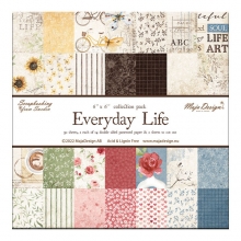 Paper Pad 36 ark Maja Design 6”x6” Everyday Life Pads