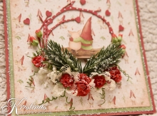 Chipboard Die Cuts - HjärtRam med Grenar