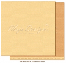 Maja Monochromes Shades of Cafe Honey Cardstock Design 12"x12"