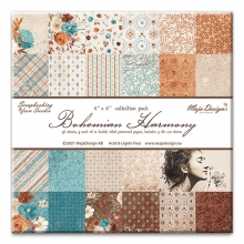 Paper Pad 6"x6" Maja Design Bohemian Harmony 36 ark Pads