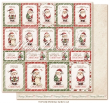 Papper Maja Design - Jolly Christmas - Cards To Cut