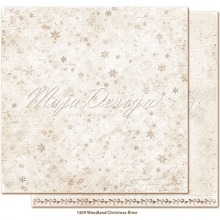 Scrapbooking Papper Maja Design - Woodland Christmas - Julpapper