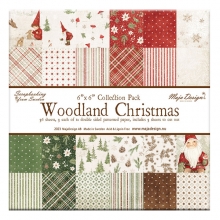 Paper Pad 36 ark Maja Design 6x6 - Woodland Christmas