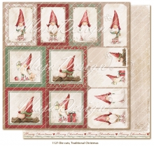 Papper Maja Design Traditional Christmas Die Cuts Julpyssel