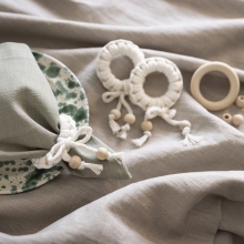 Makramégarn 2 mm - Råvit - 198 m - 330 g