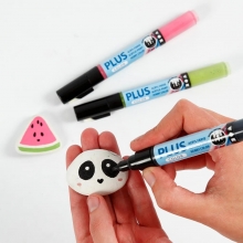 Plus Color Marker 3 pack - 0,7 mm - Grå Nyanser