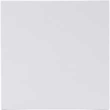 Målarplatta 30x30 cm Tjocklek 3 mm Vit 280 g Målarplattor med Canvasduk