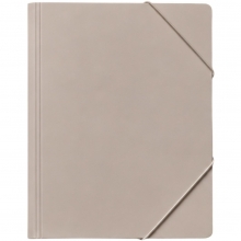 Gummisnoddsmapp A4 - Warm Grey - PP - Wera