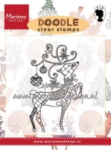 Marianne Design Clear stamps - Doodle Deer