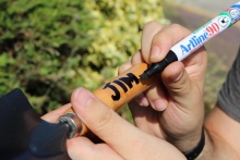 Artline 90 Permanent Penna Svart 2-5 mm Tuschpenna