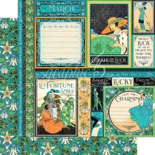 Paper Pack Graphic 45 Fashion Forward 12x12 Tum