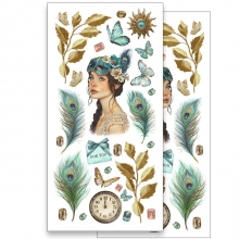Paper Cut-outs - 6x12 Inch - Masquerade - Stamperia