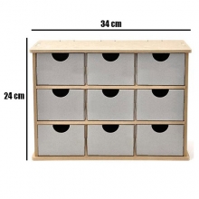 Beyond The Page MDF Storage Drawers till scrapbooking, pyssel och hobby