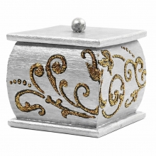 Akrylfärg Plus Color - Hobbyfärg 60 ml - Metallic Silver