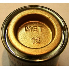 Humbrol Enamel Metallic Gold Nr 16 14 ml Färg Lack