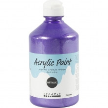 A-color Pearl akrylfärg Violett 500 ml Hobbyfärg