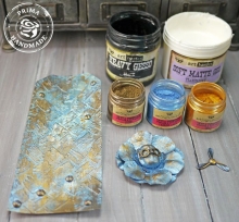Finnabair Art Ingredients Mica Powder Silver & Nuvo Shimmer