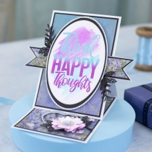 Clearstamps - Crafters Companion - Happy Thoughts
