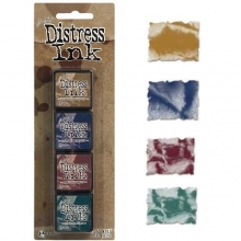 Mini Distress Ink Kit #12 Stämpeldyna till scrapbooking, pyssel och hobby