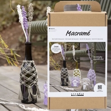 DIY Pysselkit - Makramé På Burkar och Flaskor