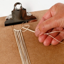 Mini DIY Kit Smycken - Makramé Boho Örhängen 3 par