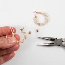 Mini DIY Kit Smycken - Makramé Boho Örhängen 3 par