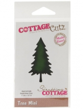 CottageCutz Petites Die Tree Mini 1"X1.8" Jul dies stans