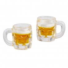 Miniatyr Ölglas 2 st - 1,5 cm