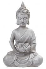 Miniatyr Figur - Sittande buddha - 10 cm