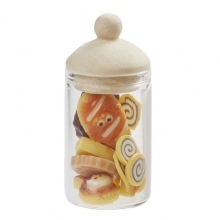 Miniatyr Burk Med Kakor - 3,5 cm