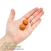 Miniatyr Basketbollar - 2 st - 2 cm