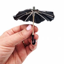 Miniatyr Paraply - Svart - 8 cm