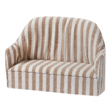 Miniatyr Randig Soffa - 11,5 cm