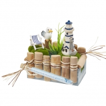 Miniatyr Konstgjord Växt 10 cm Grön Träd Växter Miniatyrer