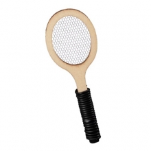 Miniatyr tennisrack i trä