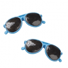 Miniatyr Solglasögon Blåa