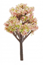Miniatyr Träd med blommor - Höjd: 6 cm