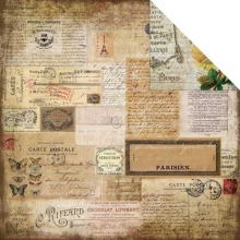 Papper MF Glamour & Grunge Charmed Moments Mönstrade Scrapbooking