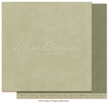 Cardstock Mono - Shades of Tropical Monstera - Maja Design