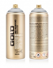 Montana GOLD Sprayfärg Silver Matt 400 ml