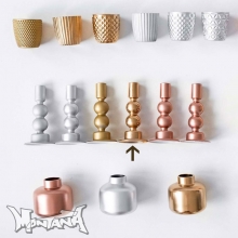 Montana GOLD Sprayfärg Goldchrome 400 ml Guld