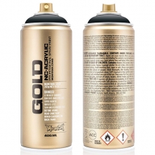 Montana GOLD Sprayfärg - Anthracite - 400 ml - Mörk Grå