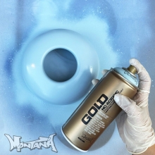 Montana GOLD Sprayfärg - Denim Light - 400 ml - Ljusblå
