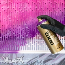 Montana GOLD Sprayfärg - Denim Light - 400 ml - Ljusblå