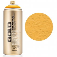 Montana GOLD Sprayfärg Yolk 400 ml Mörkgul