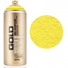 Montana GOLD Sprayfärg 100% Yellow 400 ml Gul