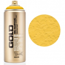 Montana GOLD Sprayfärg Shock Yellow 400 ml Gul