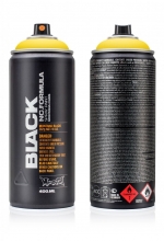 Montana Black 400 ml - Kicking Yellow - Gul