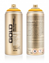 Montana GOLD Sprayfärg Yolk 400 ml Mörkgul